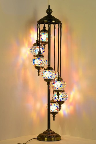 Spherical globes mosaic - globes,