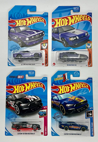 Hot wheels ford mustang lot - wheels,