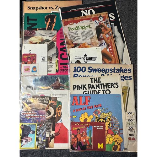 Retro authentic 1980 - 1980's, paper
