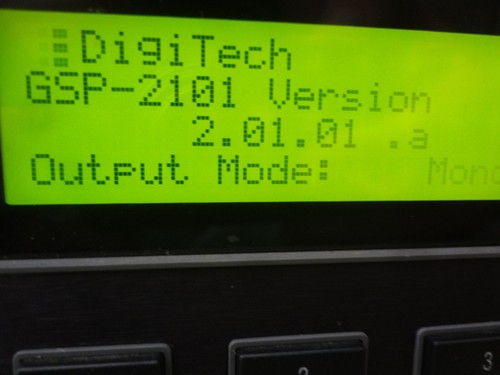 Digitech gsp 2101 - gsp-2101, tube