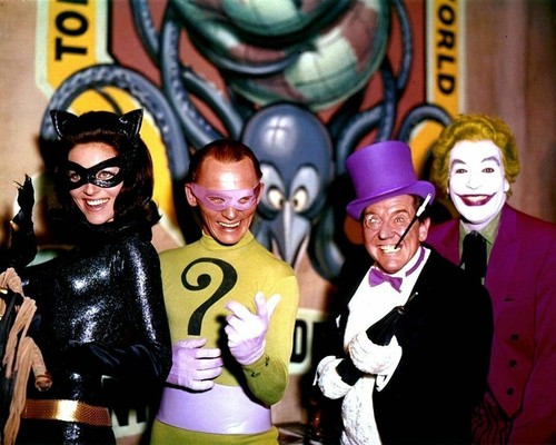 Catwoman riddler joker and - joker,