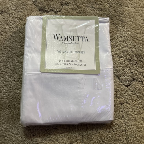 Vtg wamsutta king pillowcases - king,