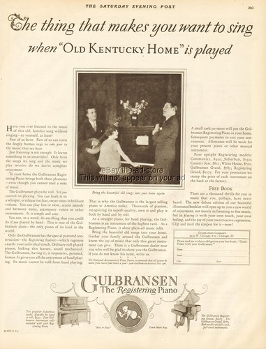 1926 gulbransen player - 1926,