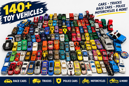 Huge lot 143 toy cars - huge,