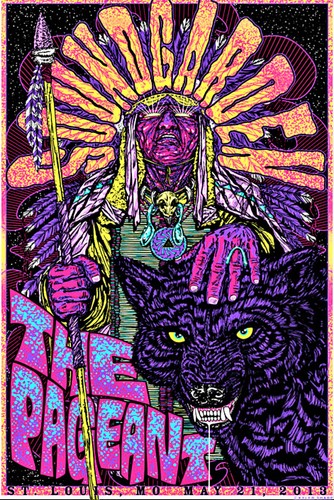 Soundgarden concert poster - concert,