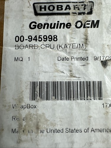 Oem new hobart 945998 - 00-945998, board