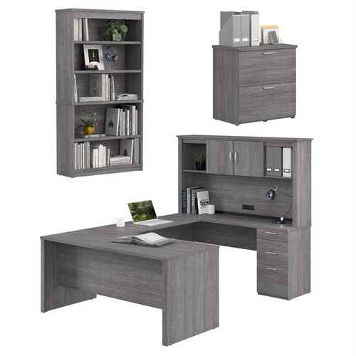 Logan shaped desk - logan, with