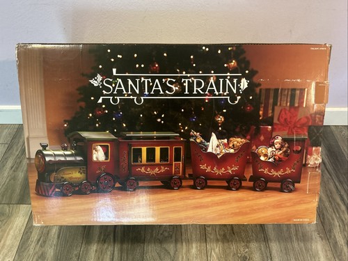 Vtg large santa train - vtg, santa’s