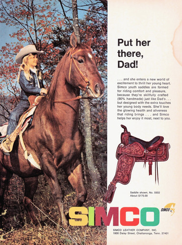 Simco youth saddle girl - youth,