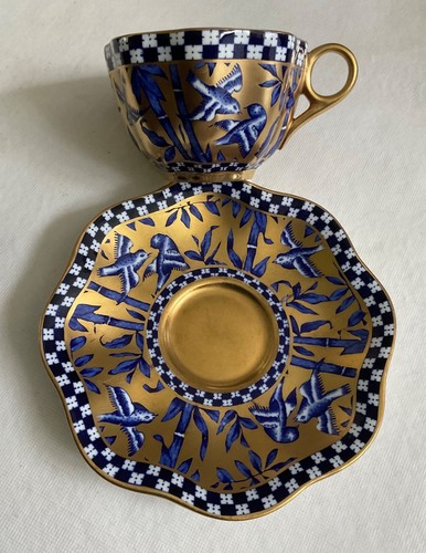 Coalport fluted demitasse - fluted,