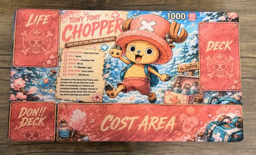 Chopper one piece playmat - piece, playmat-