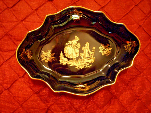 Antique limoges dresser - antique, tray