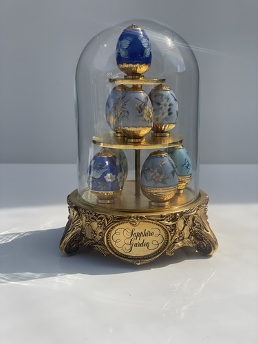 Sapphire garden faberge - sapphire, garden,