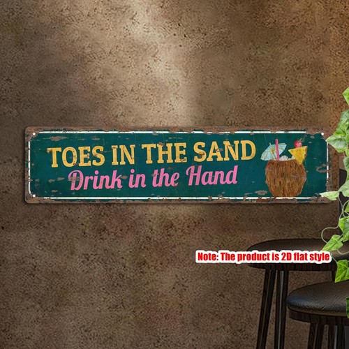 Toes the sand - in,