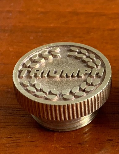 Triumph carburetor damper caps - triumph,