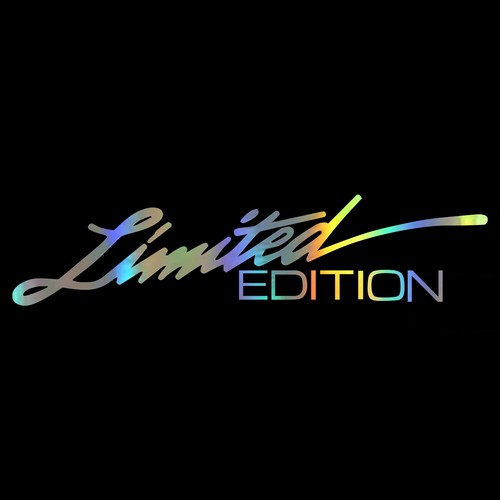 2pcs vinyl decals limited - 2pcs,