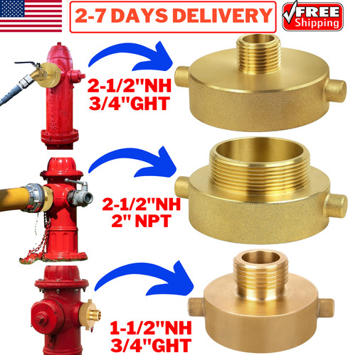 Fire hydrant hose - hose, adapter