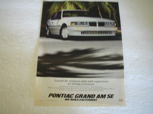 1986 pontiac grand - 1986, se