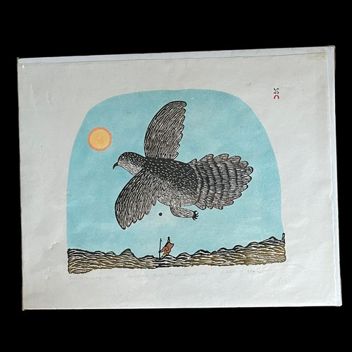 Cape dorset signed pitseolak - cape,