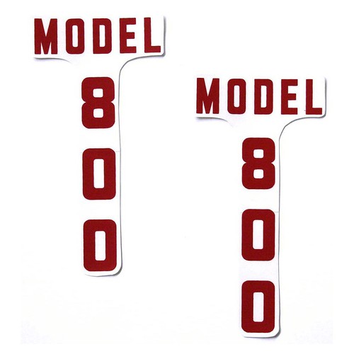 Vinyl hood decal set fits - vinyl,