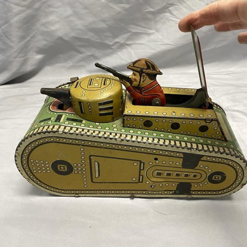 Vintage 1930s louis marx - louis, tin