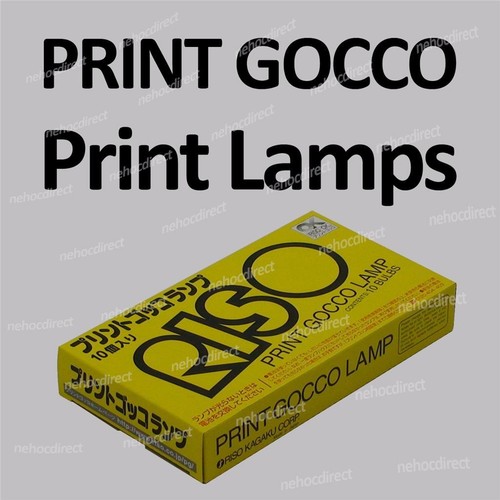 Riso print gocco lamps flash - riso,