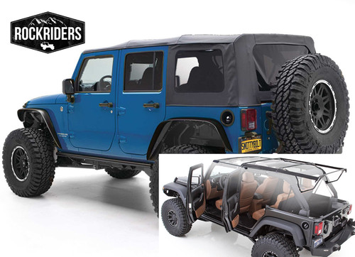 Complete soft top with - with, factory