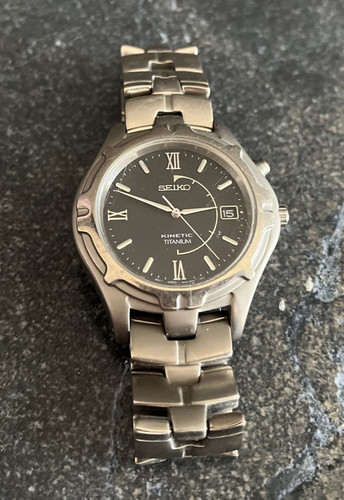 Seiko kinetic men watch - seiko,