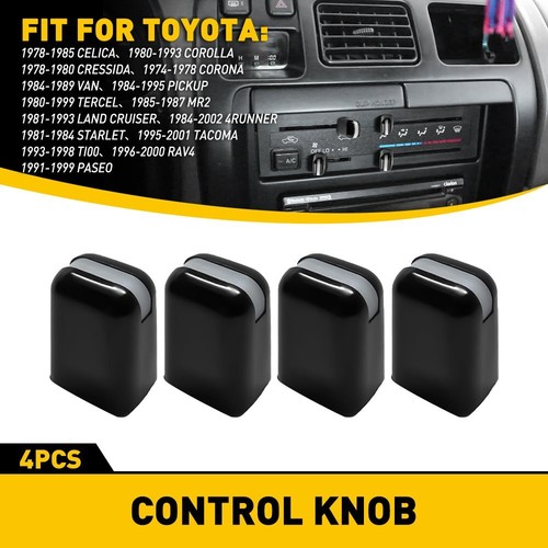 4pcs heater knob abs - heater,