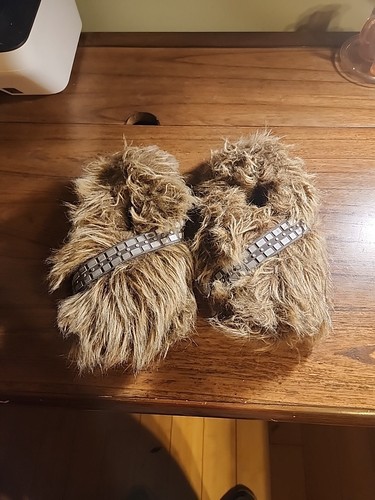 Kids chewbacca slippers - kids,