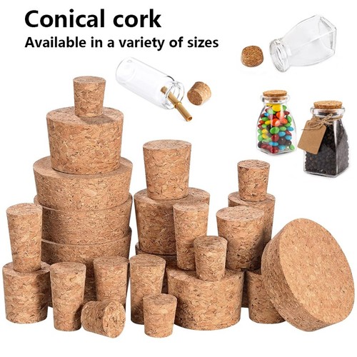 Cork stoppers wooden - stoppers,, conical