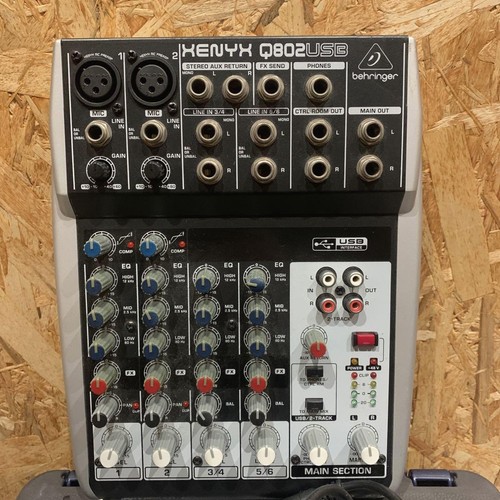 Behringer xenyx q802 - behringer, usb