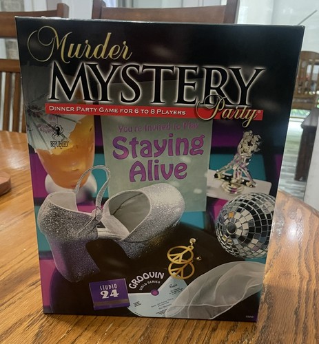 Murder mystery party staying - murder,