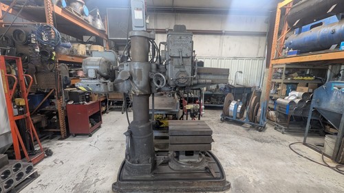 Used radial arm drill - used,