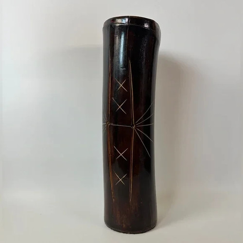 Vtg folk art - art, log