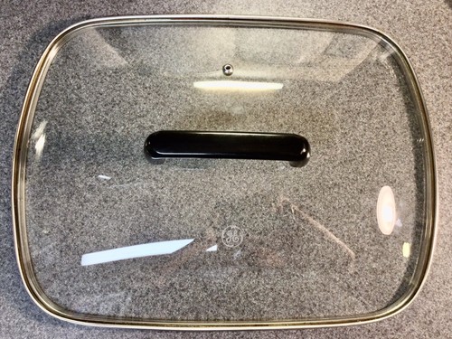 168998 lid inch tempered - ge, 16