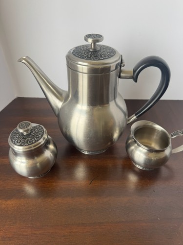 Vintage stainless coffee - vintage,