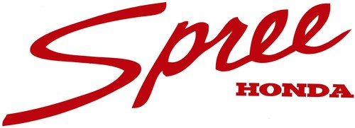 Honda spree decals all years - decals, /