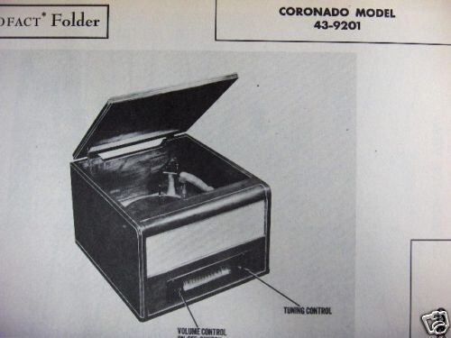 Coronado 9201 radio - radio,