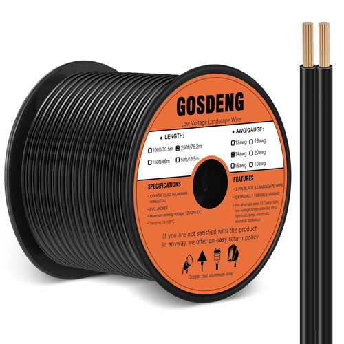 250ft gauge conductor low - 250ft, 14