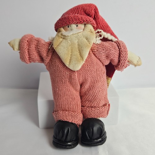 Knit santa claus doll - claus, soft