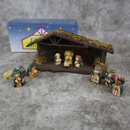 Christmas nativity scene - christmas, set