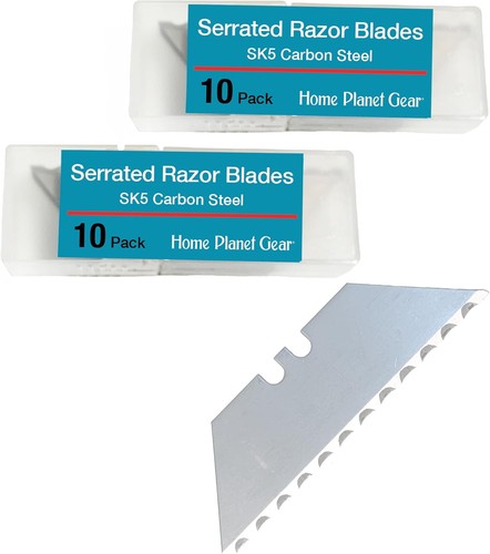 Serrated blades - serrated, (100