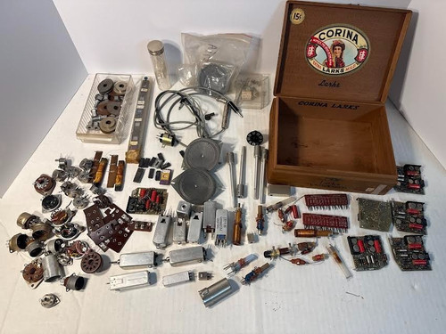 Vintage electronics parts lot - vintage,