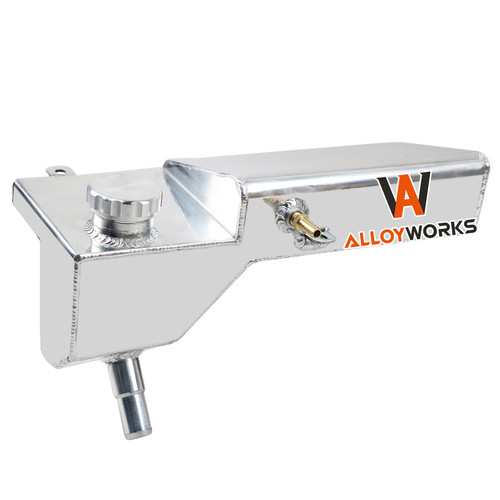 Overflow aluminum coolant tank - overflow,