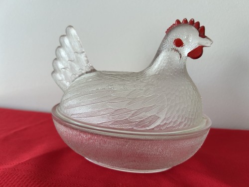 Vintage indiana glass clear - vintage,