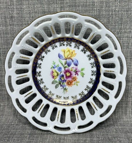 Vtg dresden china bowl - china,