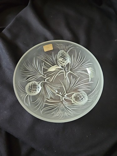 Antique signed verlys glass - signed,