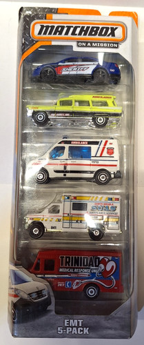 Matchbox emt pack sheriff - matchbox,