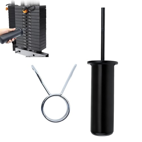 Weight stack pin - with, spring